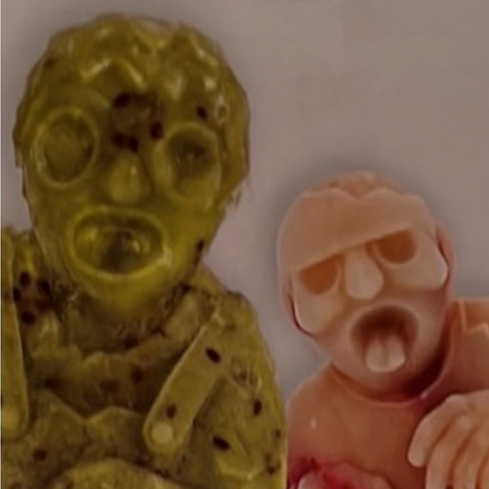 Zombie pop molds